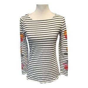 Boden Great Breton Striped Boatneck Top Size 4
